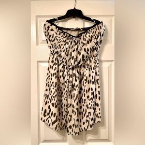 RACHEL Rachel Roy Strapless Mini Dress